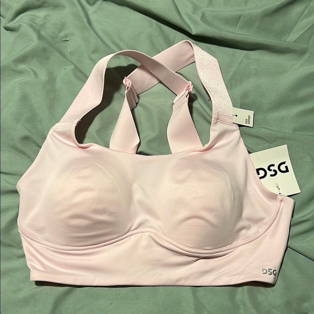 DSG Women's Light Pink Sports Bra - BRAND NEW